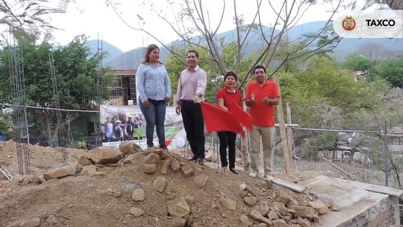 El gobierno de Taxco beneficia con obras prioritarias al jardín de niños ’maría Montessori’ de la comunidad de Taxco el Viejo 