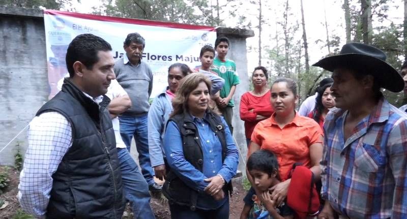 El gobierno de Taxco beneficiará a 50 familias de la comunidad de la w con la construcción de un tanque de agua
