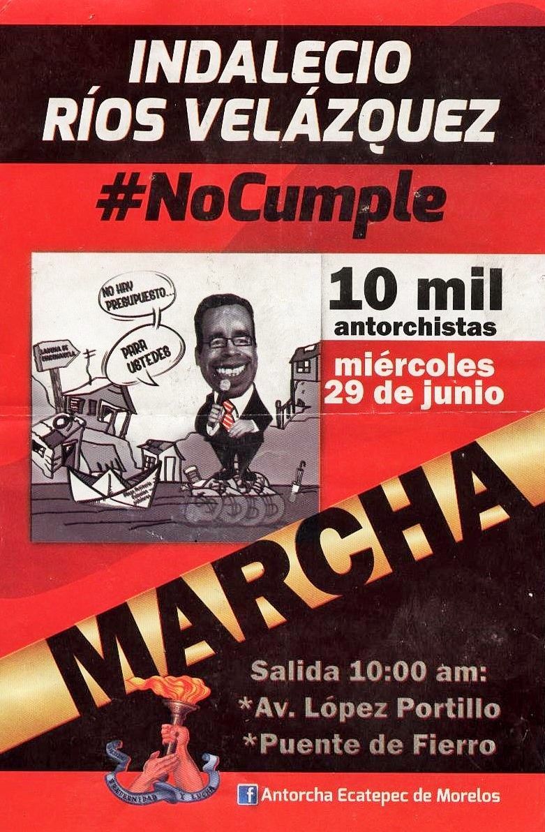Mañana 10 mil ciudadanos sitiaran Ecatepec 