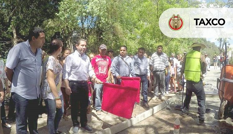 El gobierno de Taxco llevará a cabo la pavimentación de la calle de la curva de la iguana en Memetla