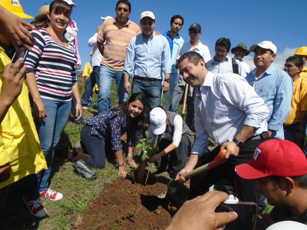 Continuará la reforestación en el municipio de Taxco gracias al apoyo del gobierno de Omar Jalil Flores