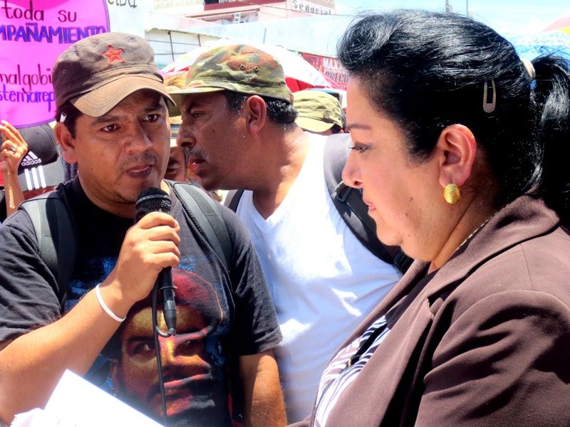 Intermediará Flor Añorve Ocampo con Federación para diálogo con la CETEG 