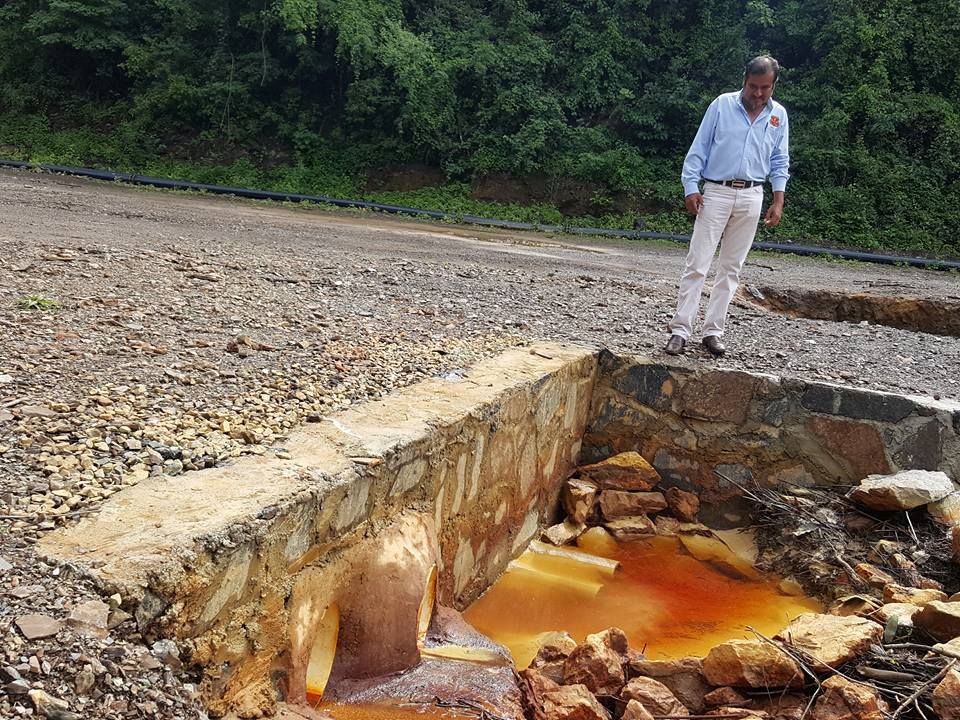 Resurge la contaminación por las lluvias en Taxco, denuncian mineros sindicalizados