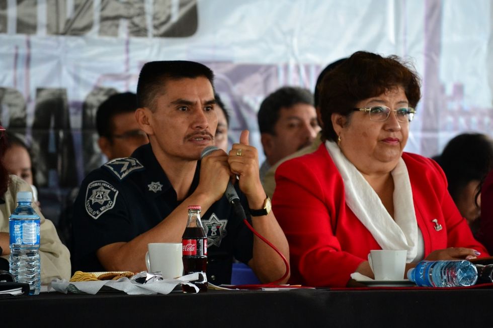 En Chimalhuacán el 94 por ciento de los policías  tienen bachillerato: Rosalba Pineda Ramírez