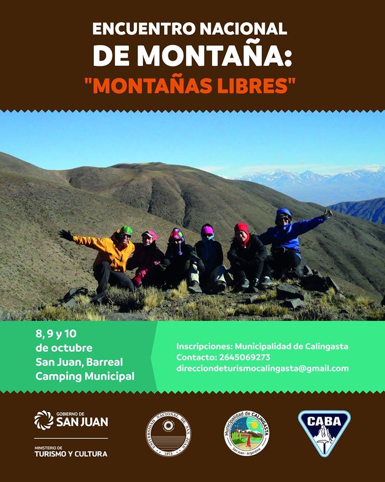 Encuentro Nacional de Montañas: "Montañas Libres"