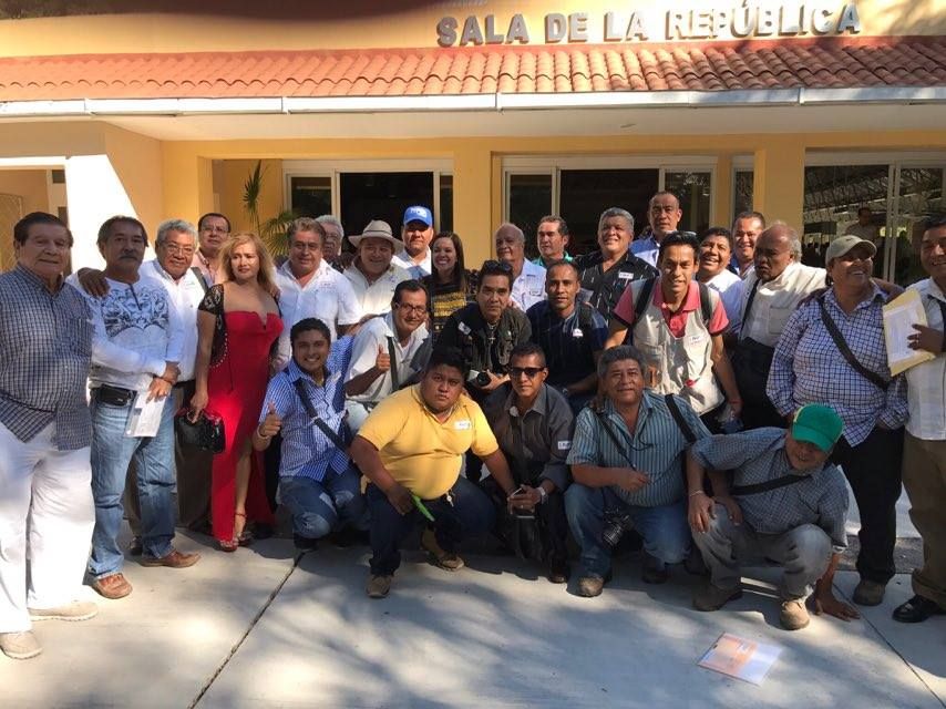 Reciben periodistas atención integral del FAP en Guerrero 