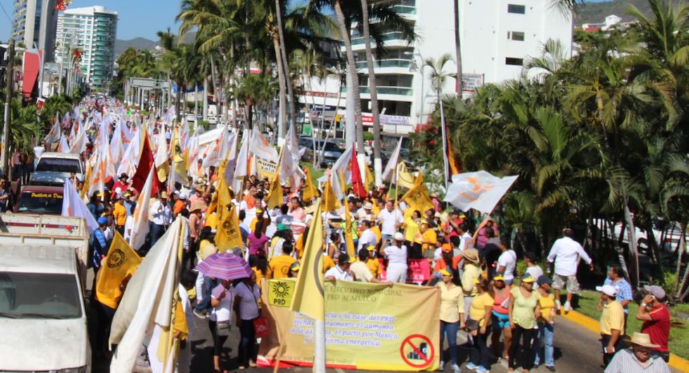 Protestas contra el gasolinazo son acciones populistas: PRI