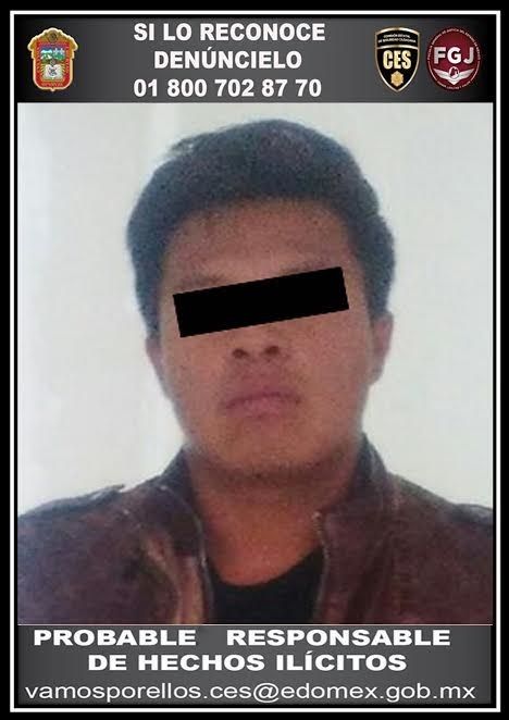 
Presunto narcomenudista  es detenido en el municipio de Atlacomulco