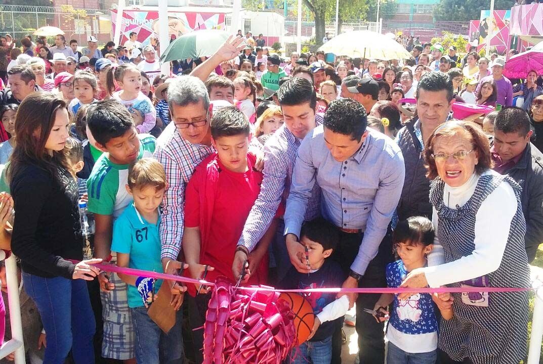 Gobierno municipal de Ixtapaluca inauguró este sábado el parque recreativo ubicado en San José la Palma 
