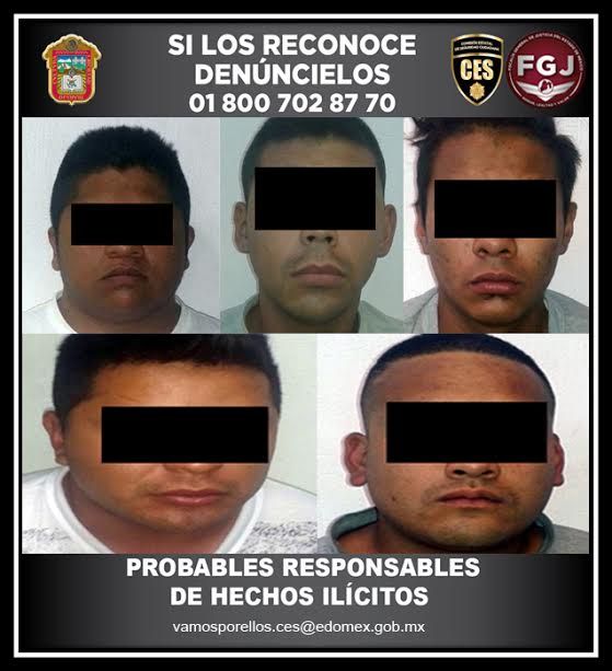 Cae supuesta banda delictiva dedicada al robo en Chimalhuacán 