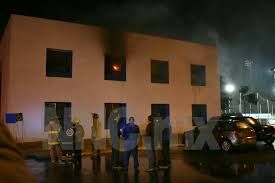 Sospechoso Incendio en edificio de Finanzas de la Universidad Autónoma de Nayarit