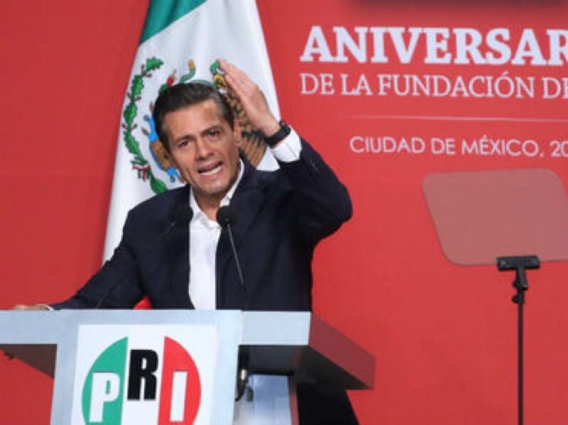 Peña Nieto augura triunfo del PRI en elecciones