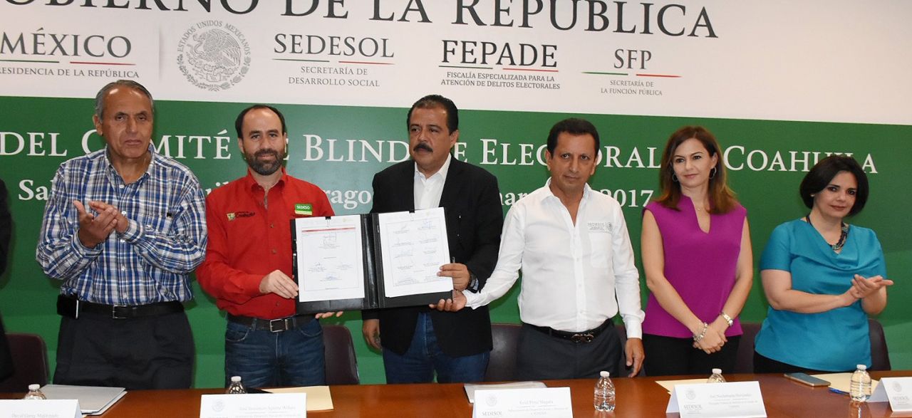 Instala Sedesol Comité preventivo de Blindaje electoral en Coahuila, ’no tengan ningún tipo de condicionamiento político’: Eviel Pérez Magaña