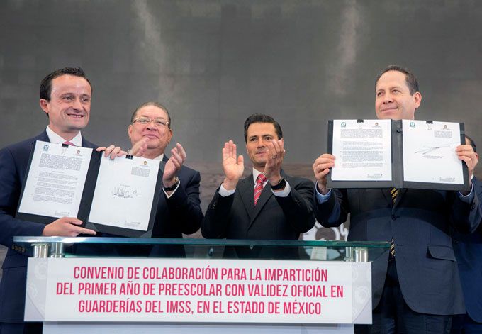 Guarderías mexiquenses del IMSS darán certificados de primer grado de preescolar