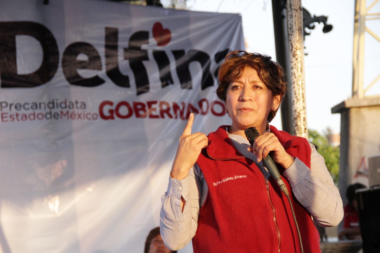 Insiste Delfina Gómez a candidatos reducir 50% gasto de campañas en en Edomex  
