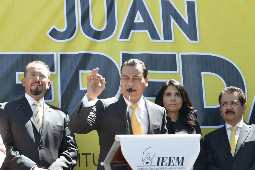 Juan Zepeda: Me moriré en la raya para regresar la esperanza y la felicidad a los mexiquenses