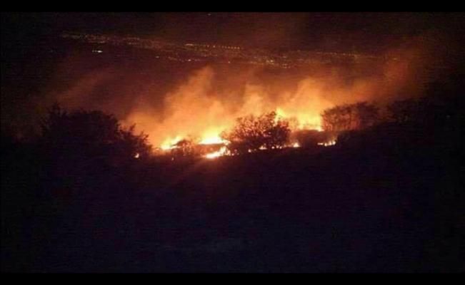 El fuego en la zona boscosa de Texcoco fuera de control ha devorado 300 hectáreas