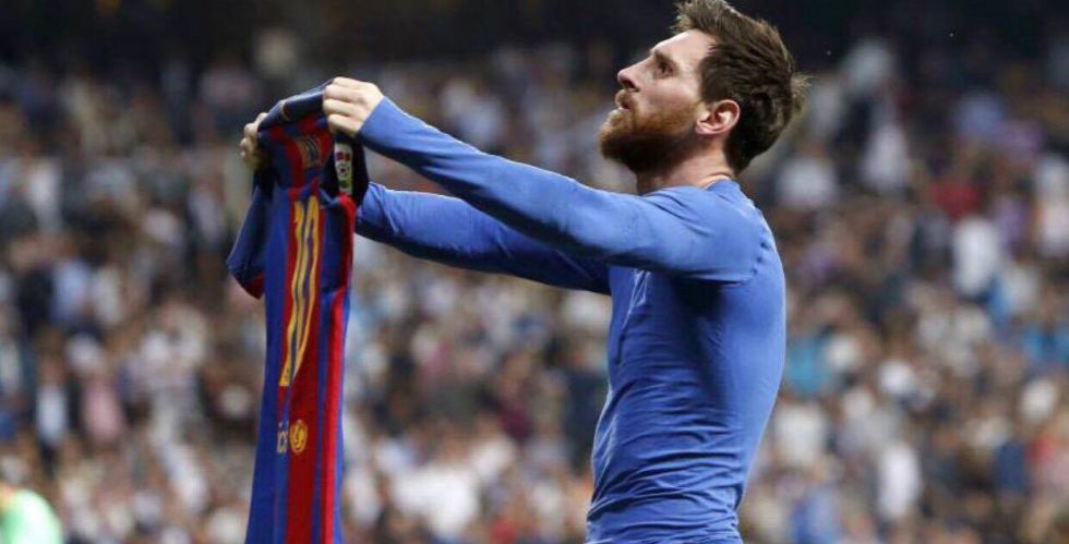 Con doblete de Messi, Barcelona se lleva el Clásico español