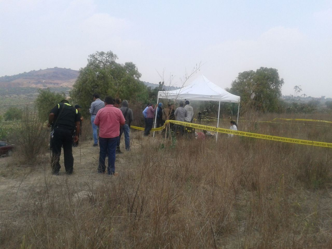 Localizan en fosa clandestina a hijo de juez en Teotihuacán