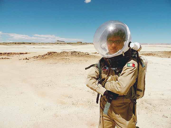 Estudiante de la UNAM participa en investigación de Marte, en EU