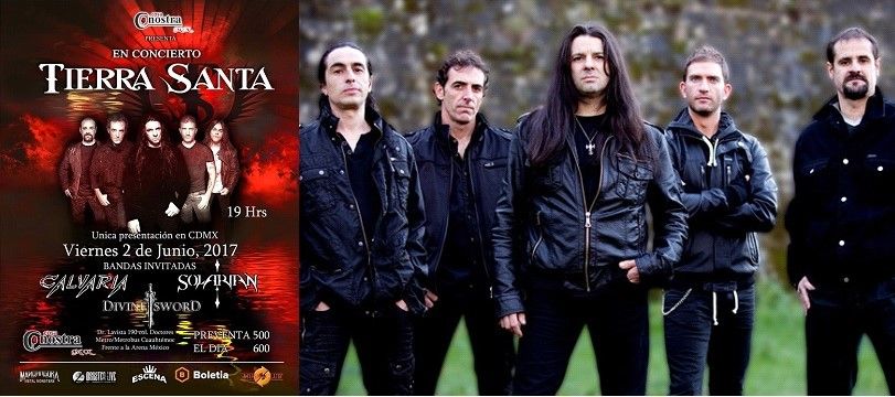 ’Tierra Santa’ grupo de rock de España en la CDMX