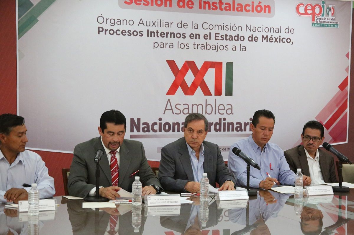 Comienzan trabajos del PRI mexiquense rumbo a la XXII Asamblea Nacional de ese instituto político