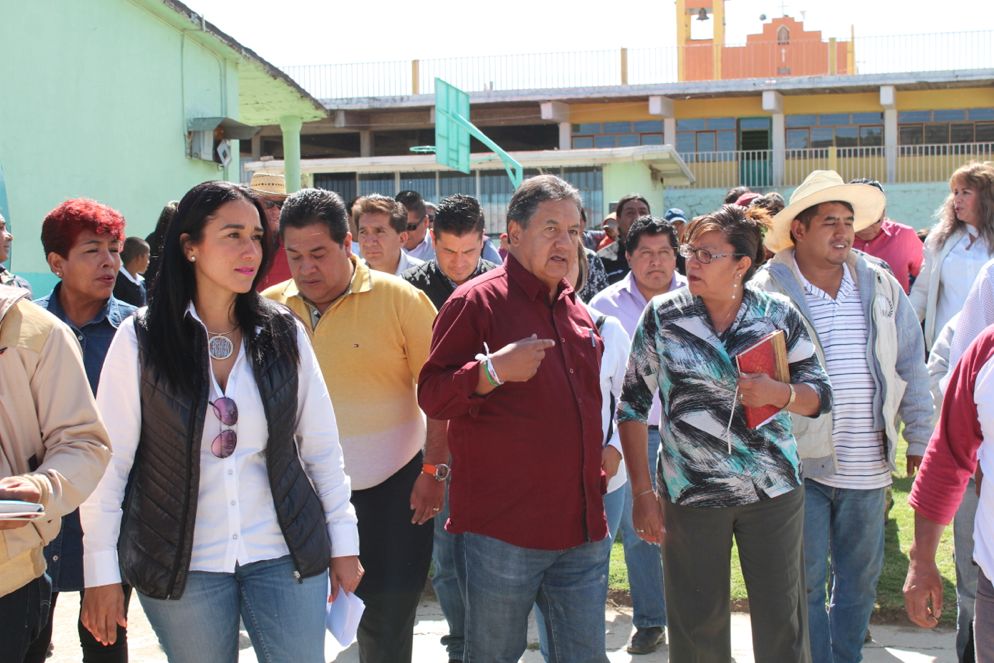 Más obra pública de beneficio social para el Pueblo Cooperativo de Chapingo