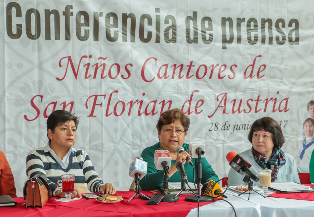 El 2 de julio en Chimalhuacán concierto de los Niños Cantores de Florian Austria: Rosalba Pineda Ramírez