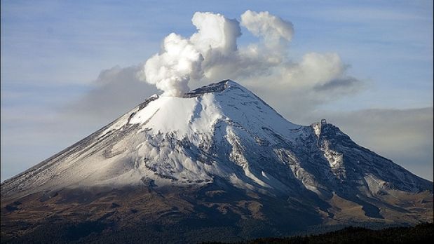 Popocatépetl presenta 74 exhalaciones de baja intensidad