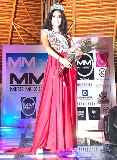 Priscila Moreno, gana certamen de belleza en Morelos 