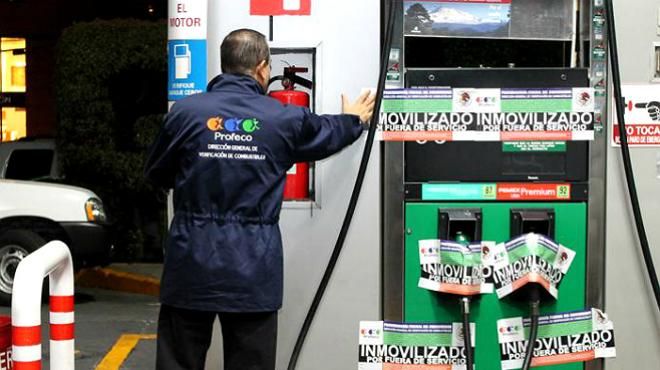 Profeco suspende mil 712 gasolineras por irregularidades en siete meses