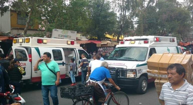 Ocho heridos tras balacera en el barrio bravo de Tepito