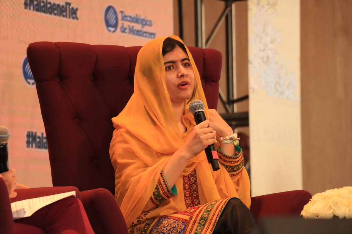 "Crean en ustedes y podrán cambiar el mundo": Malala

