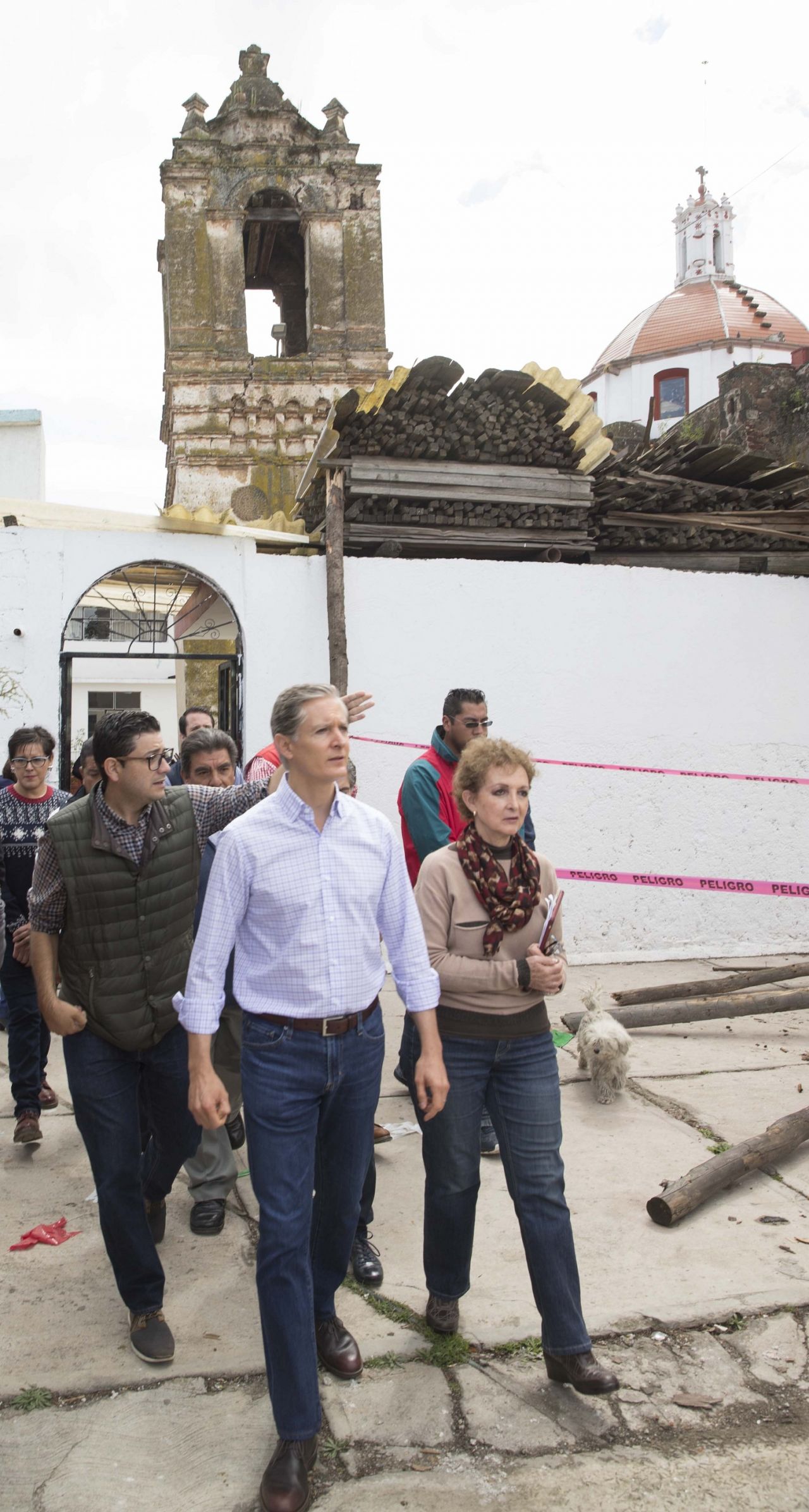 
Registra el Estado de México 199 templos  afectados por sismo