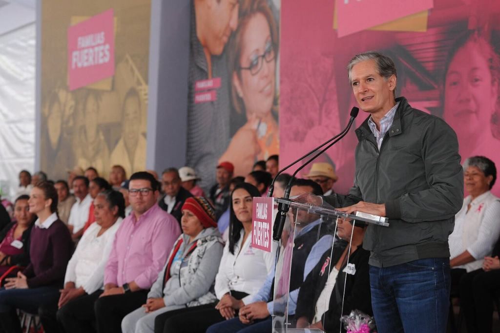 Apoyo para familias mexiquenses: Alfredo del Mazo