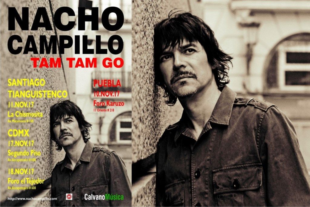 Nacho Campillo (la voz de Tam Tam Go!) México Tour 2017
