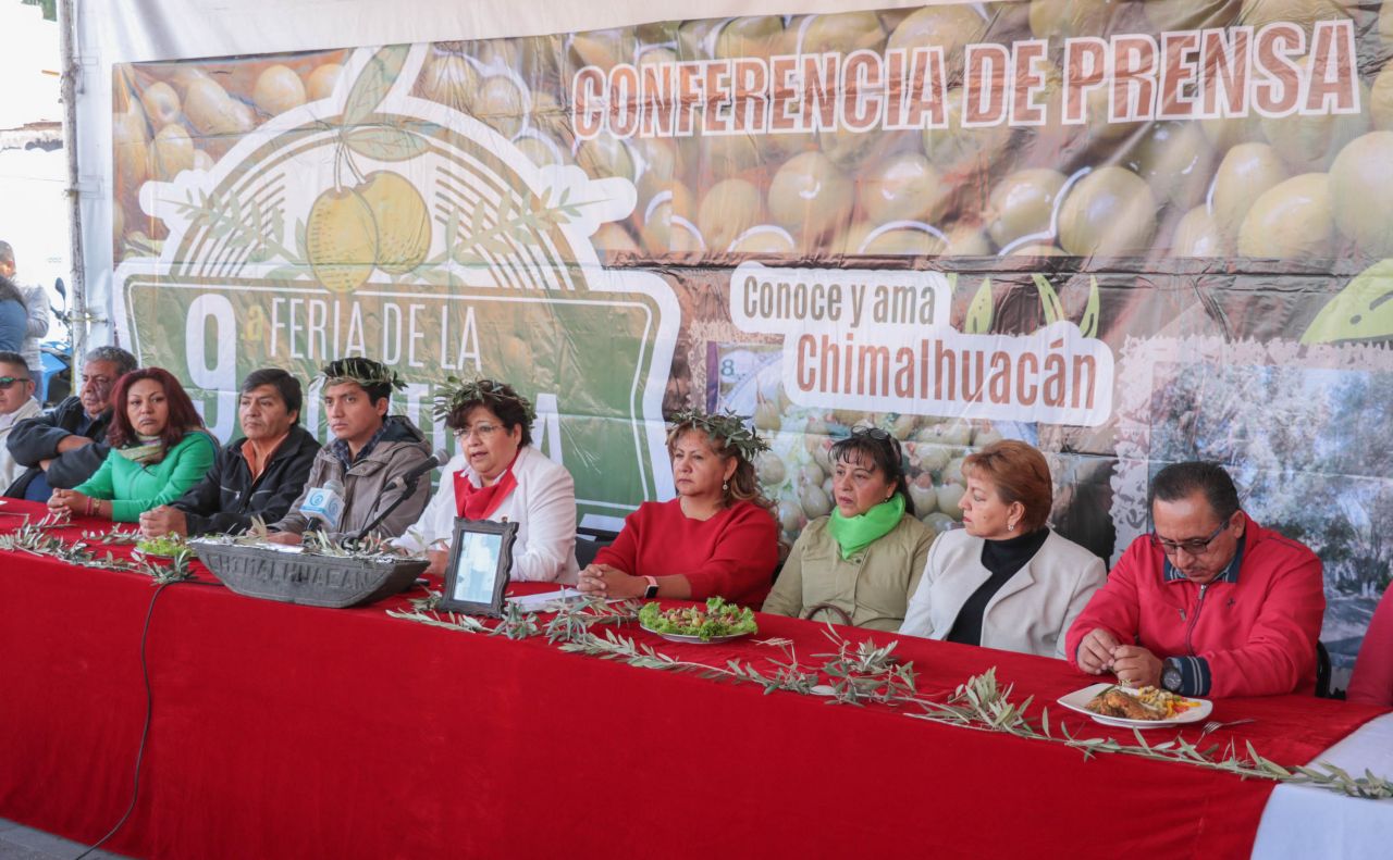 Alistan Novena Feria de la Aceituna Chimalhuacán 2017
