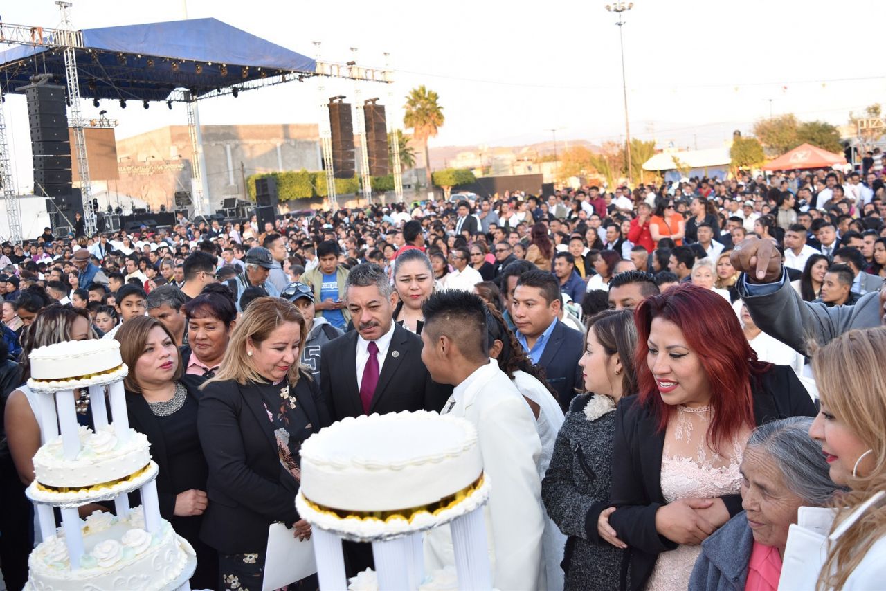 Matrimonios colectivos gratuitos En Valle de Chalco Solidaridad 