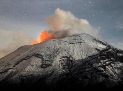 Popocatépetl cumple 23 años de actividad eruptiva 