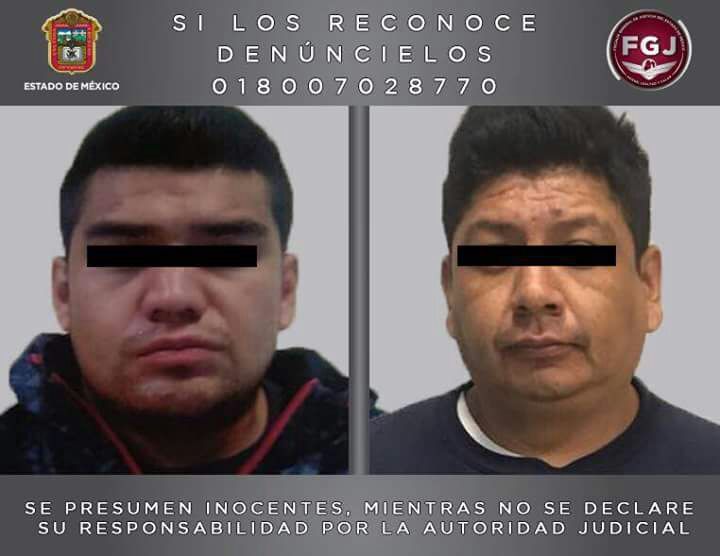 Detienen a dos por robo de vehículos en Texcoco y Acolman 