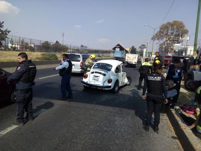 Un choque deja un muerto y tres heridos en Nezahualcóyotl