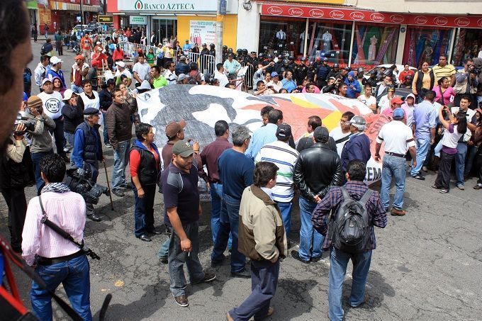 Acaban con los ambulantes en Toluca