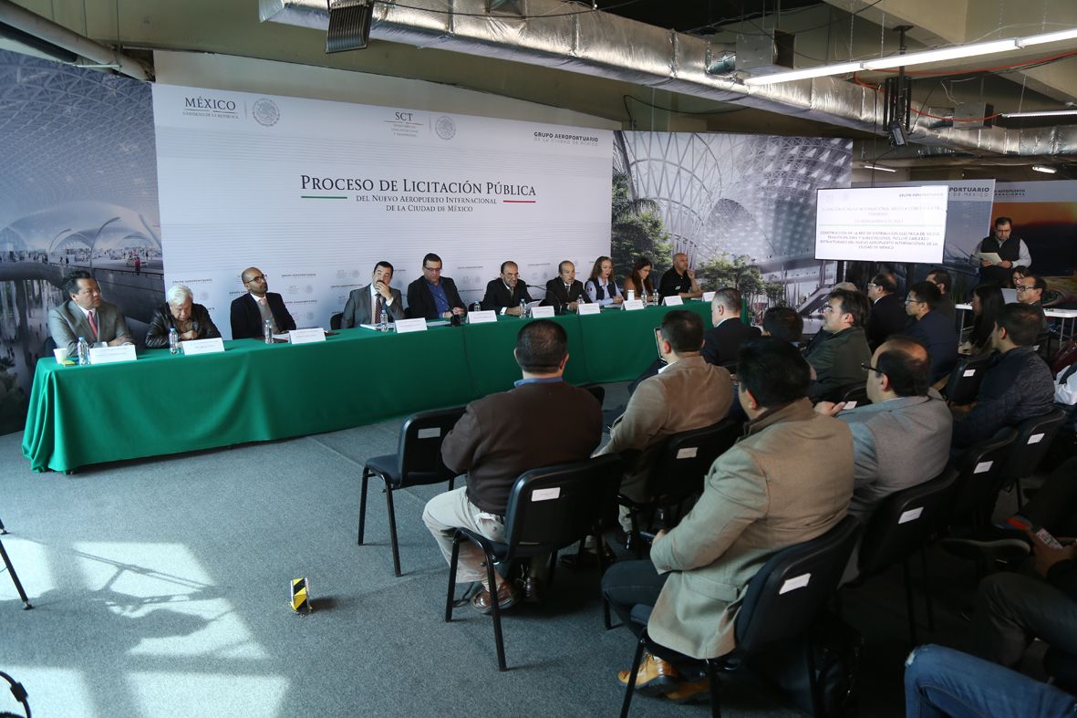Entregan licitación a ICA para red eléctrica de Aeropuerto en Texcoco