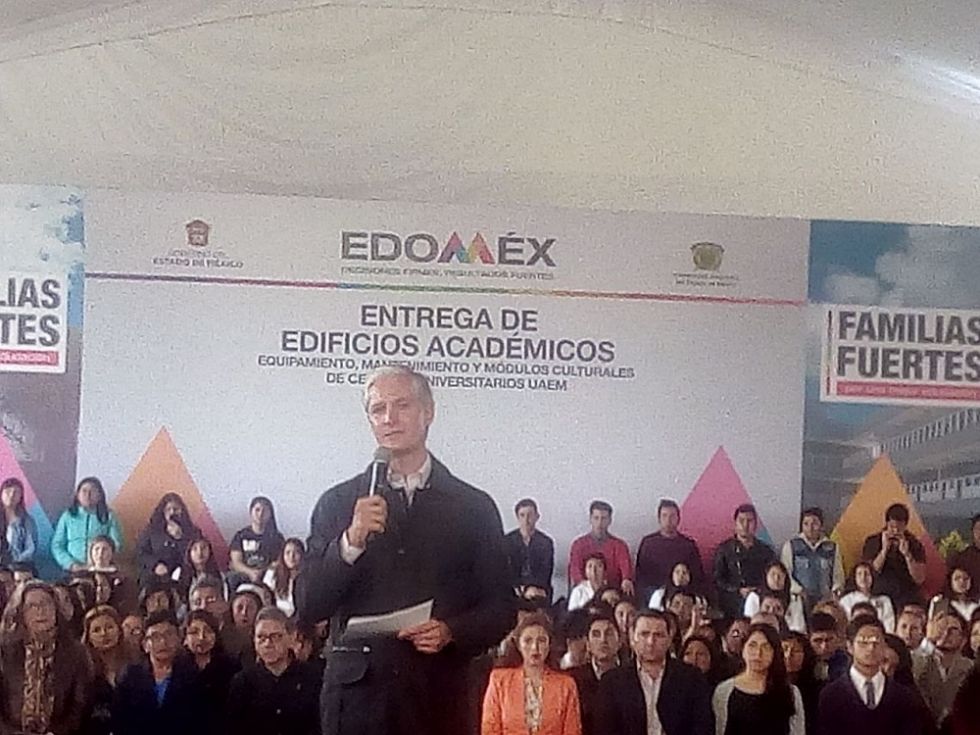 Fortalecer el sistema educativo es prioridad del gobierno del Estado de México: Alfredo Del Mazo Maza