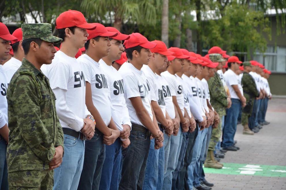 Jóvenes inician periodo de adiestramiento del Servicio
Militar Nacional en todo el país
