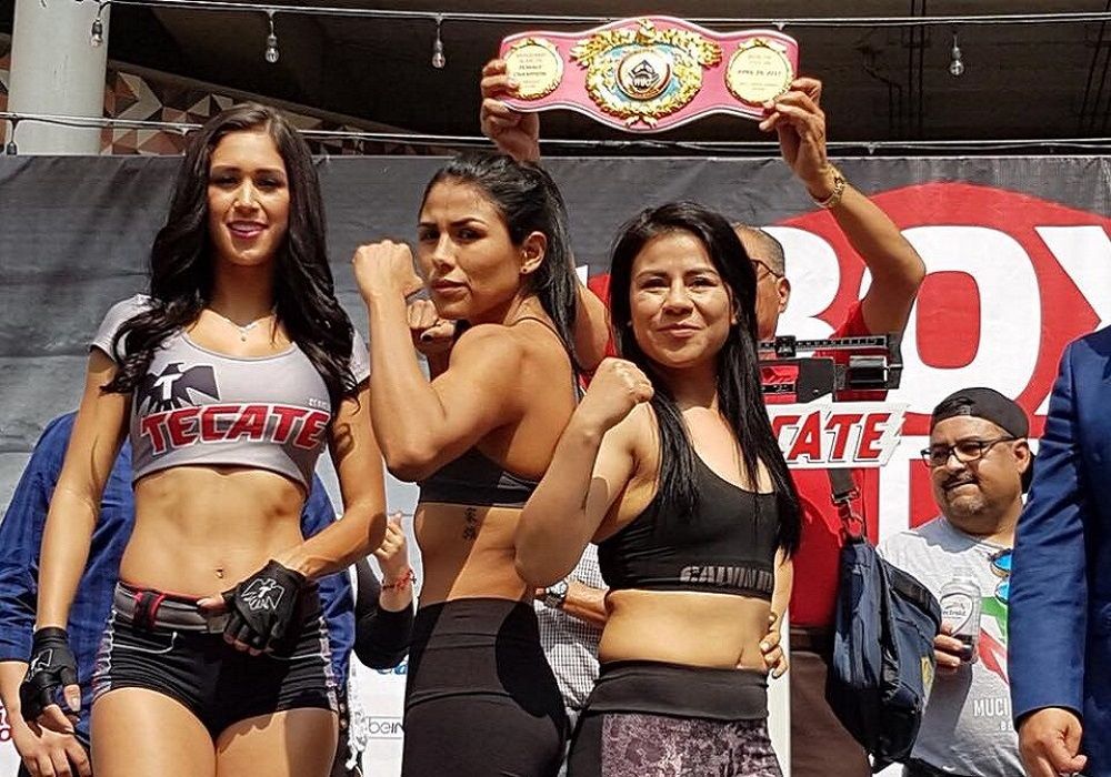 La boxeadora mexiquense Monserrat Raya busca refrendar su título mundial de la OMB en Guadalajara

