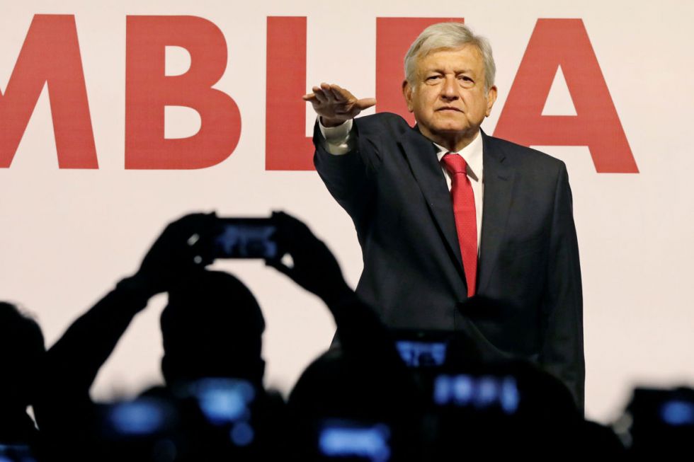 López Obrador, candidato de Morena a la Presidencia de la República
