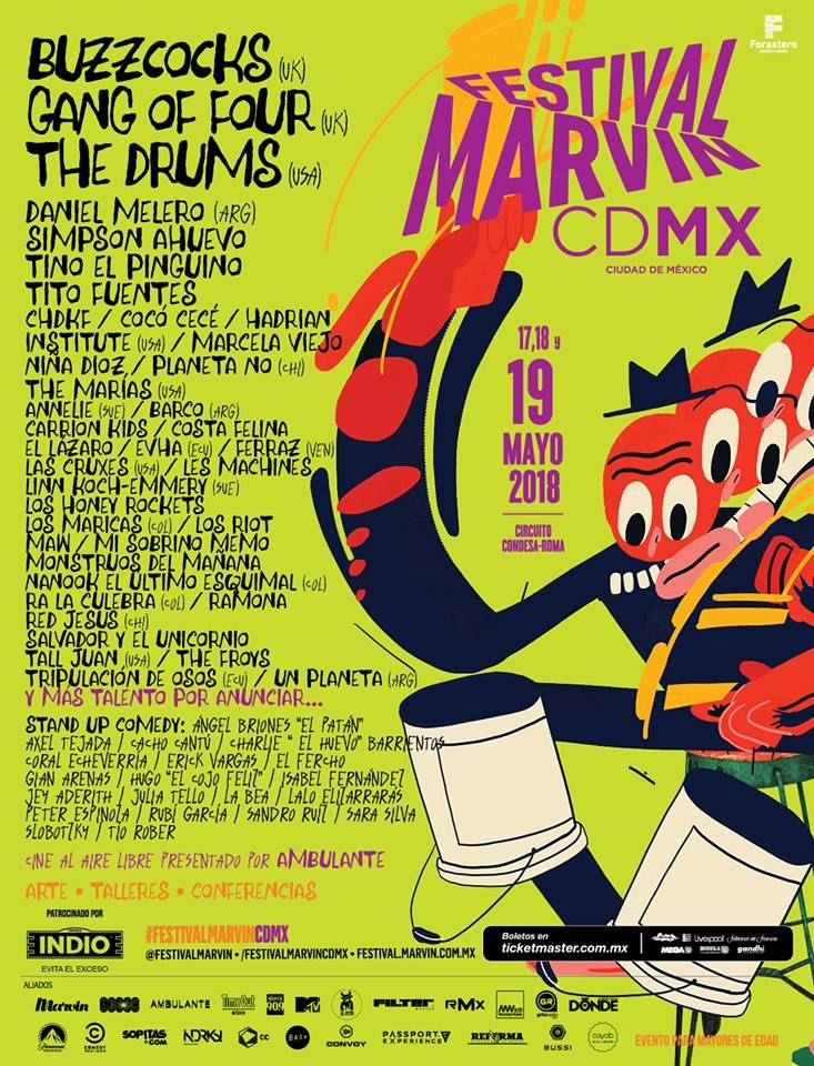 Festival Marvin en la CDMX