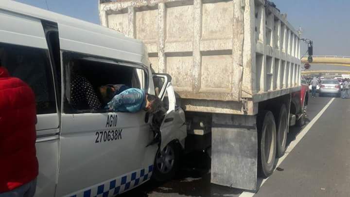 Accidente en la autopista México-Puebla deja tres muertos y 13 lesionados 