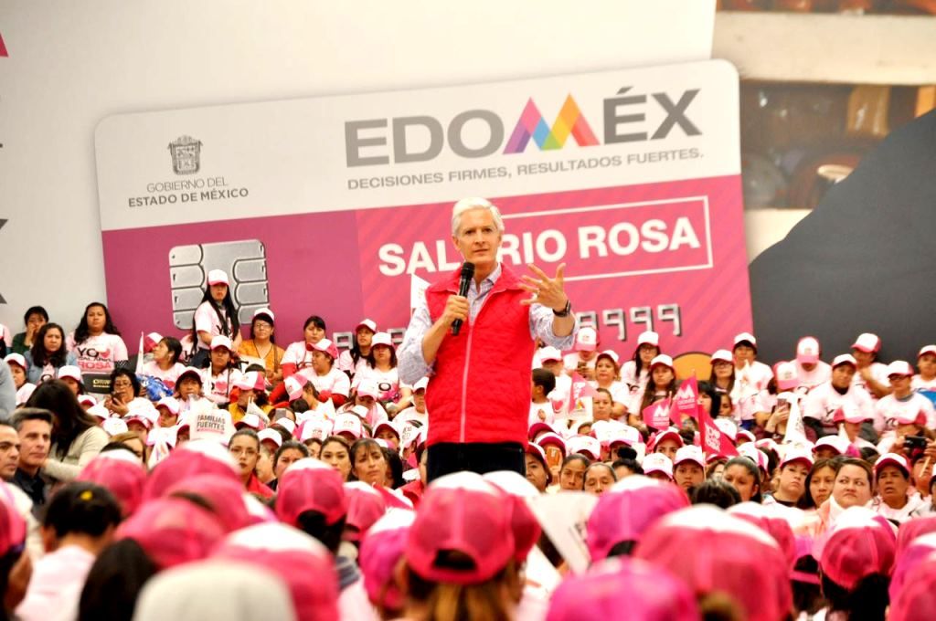 Con Salario Rosa se brindan más posibilidades de superación y crecimiento personal a mujeres mexiquenses: Alfredo del Mazo

 